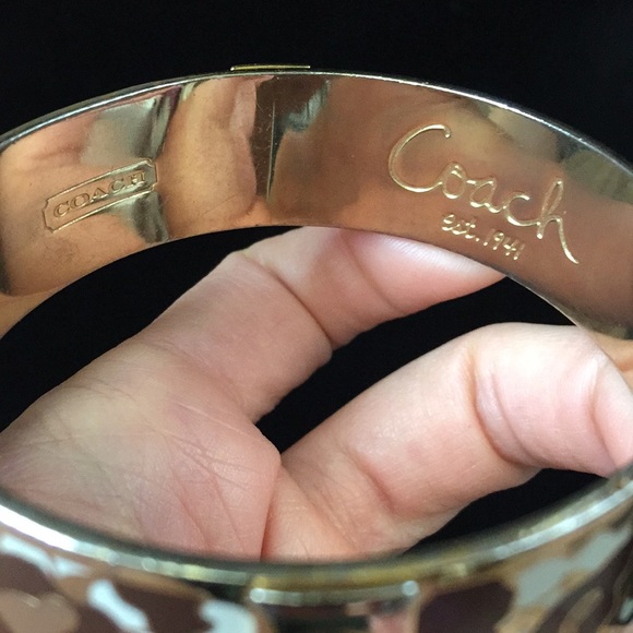 Coach Cheetah Bangle - Picture 2 of 4